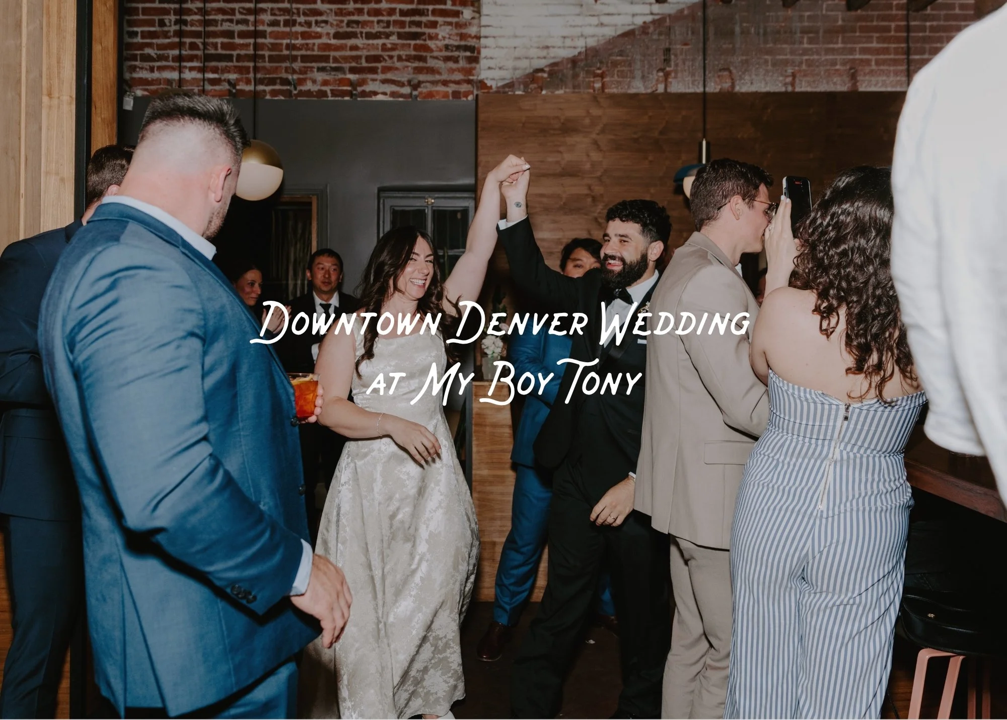 Downtown Denver Wedding at My Boy Tony 