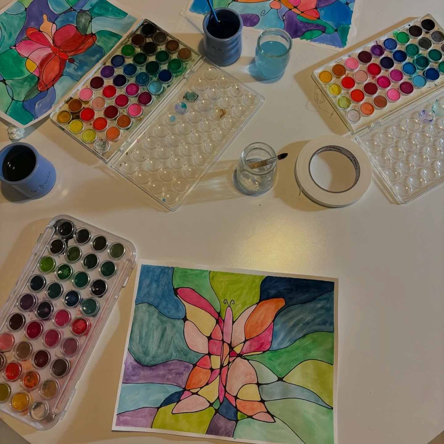 Butterflies are such a beautiful metaphor for patience and this fun little craft was so good to calm our brains.