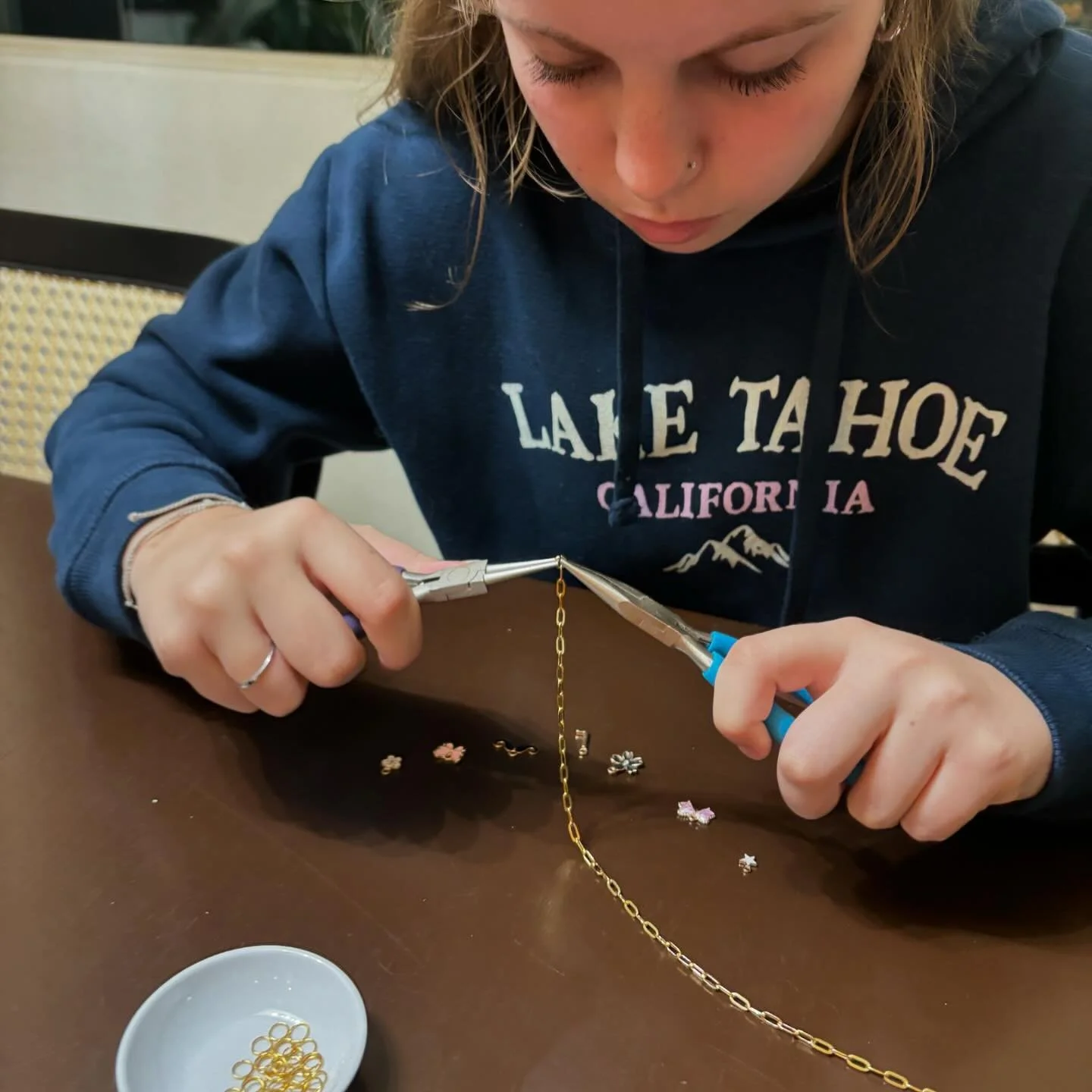 Add jewelry making to our many different crafts at the Bookerie 😊