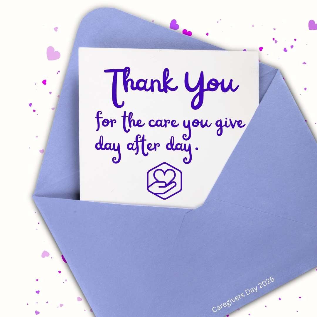 Thank you for the care you give daily.
