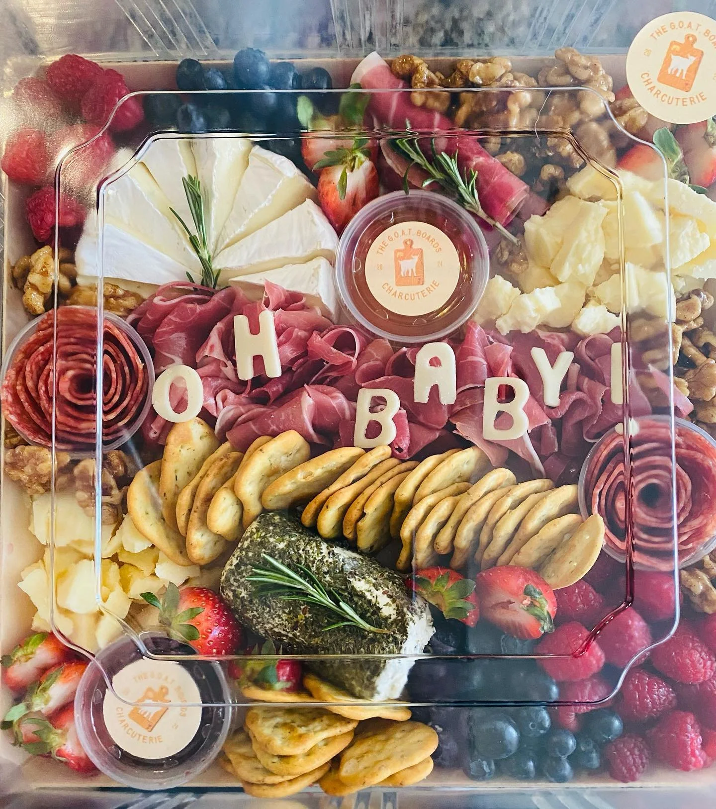a successful baby shower board! we loved how this one turned out! 🩵🥰