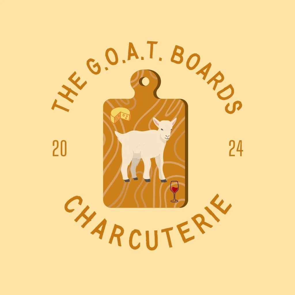 Welcome to The G.O.A.T. Board Charcuterie Co! We serve Fort Worth + Arlington TX as well as surrounding areas. We would love to help with all of our dream charcuterie projects and are also open for special orders! 🧀🍷🐐