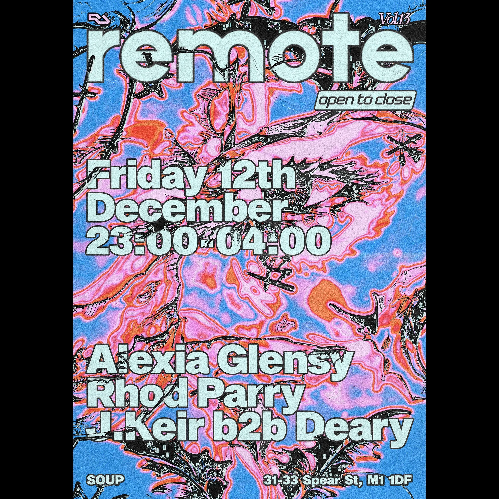 Remote | Vol.13 Poster
