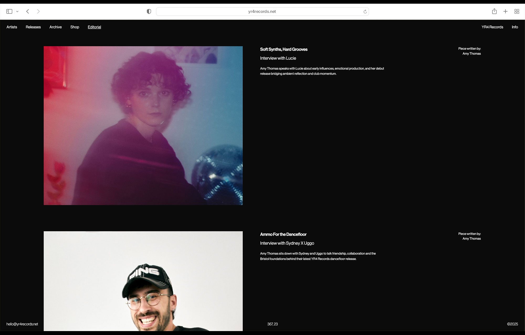 YR4 Records | Website