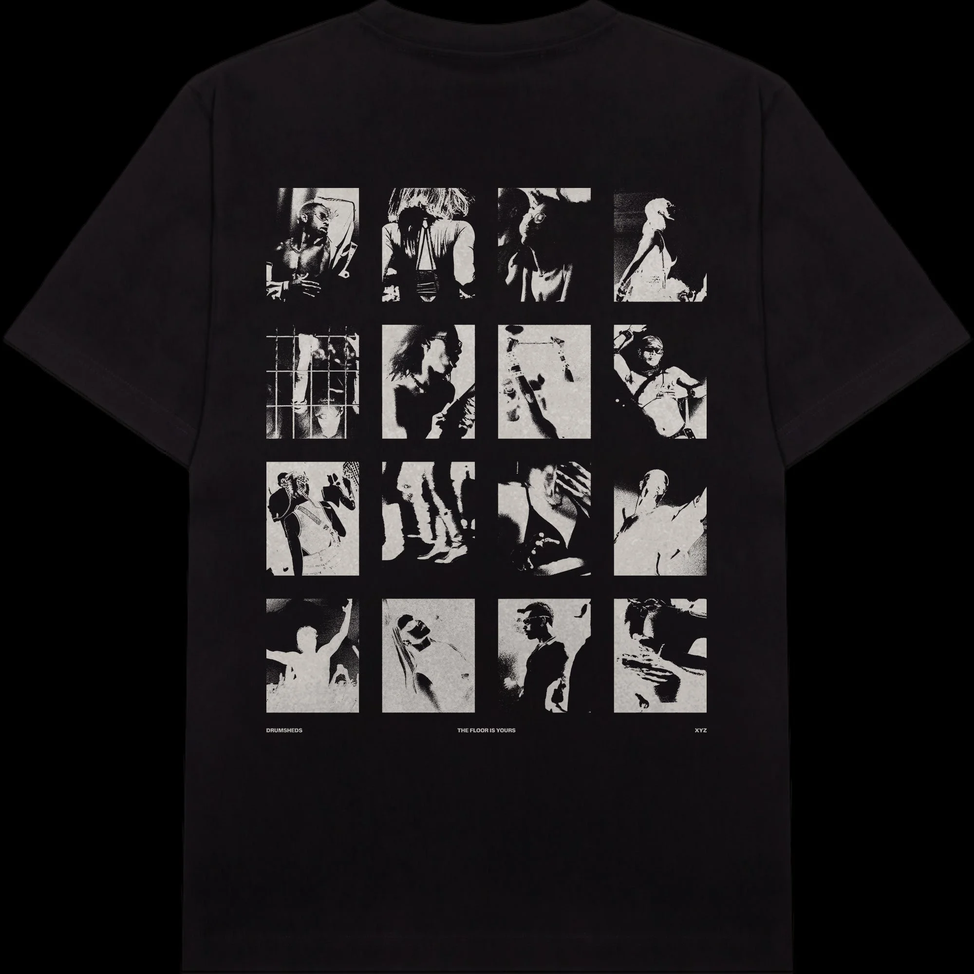 DRUMSHEDS | AW25/26 Grid T-shirt