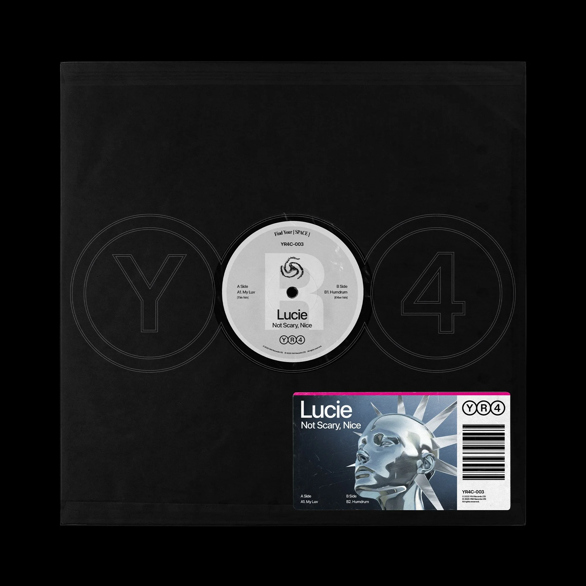 YR4 Records | YR4X-003 Not Scary, Nice EP