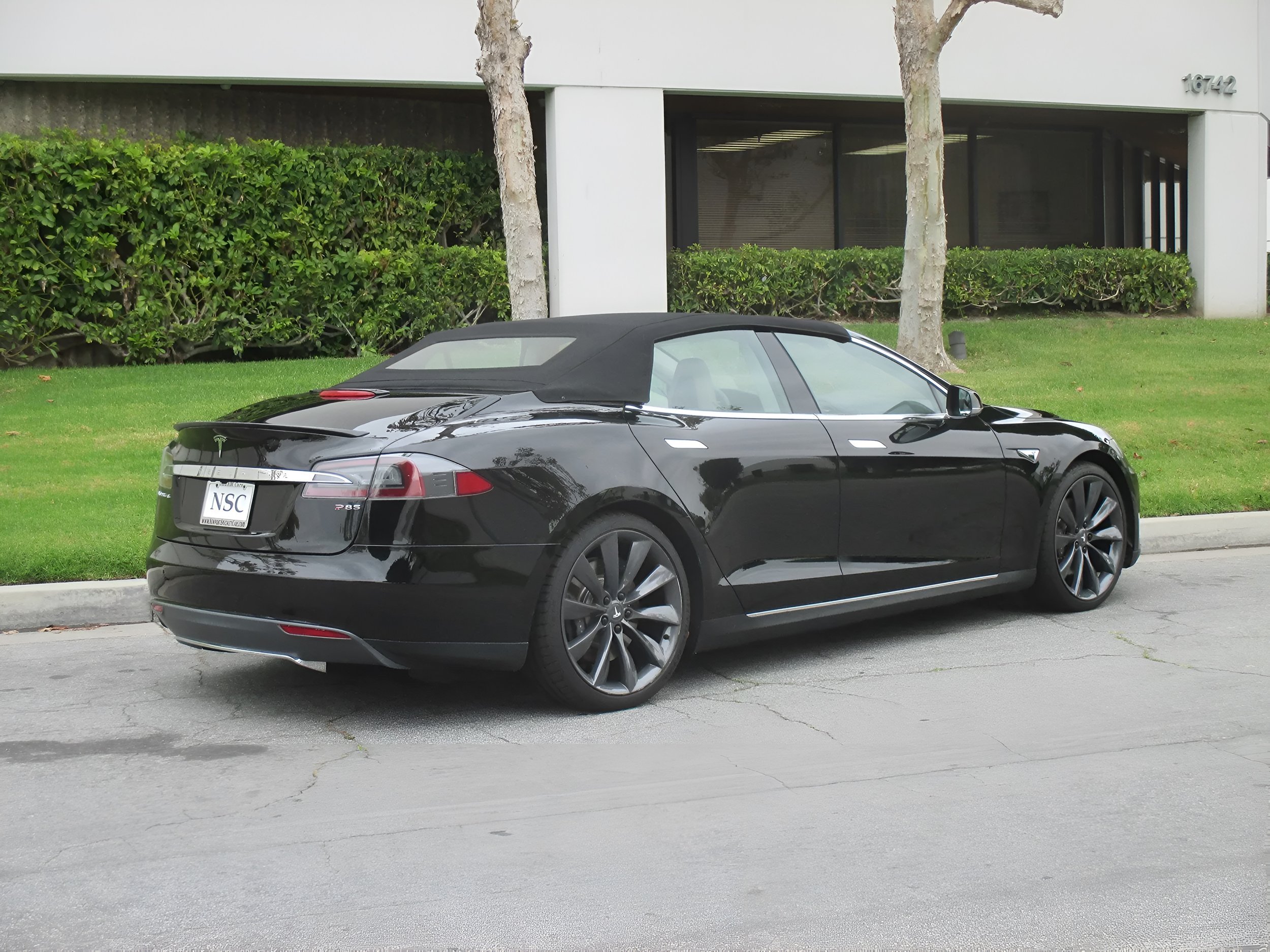 Tesla Model S Convertible Mega Ev Luxury