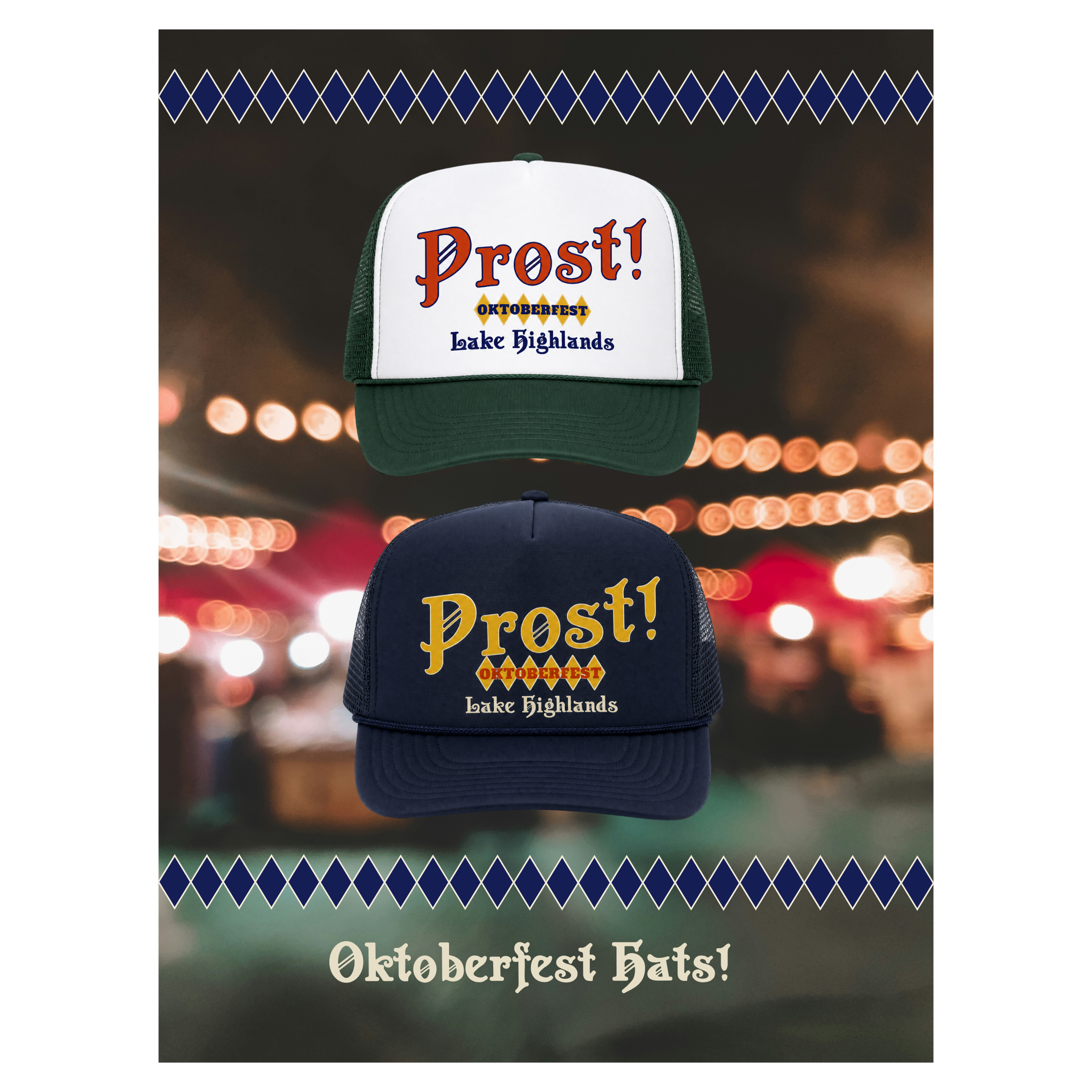 Oktoberfest 2026 Lake Highlands Hats
