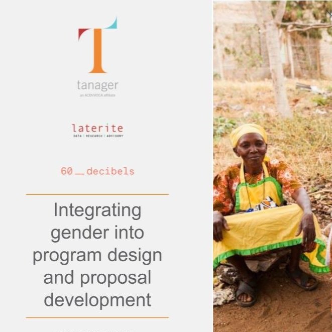 Integrating gender inclusion into business and coaching strategies for Tanager International