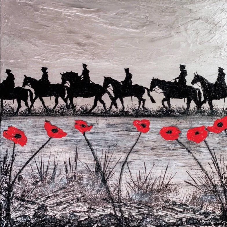 Horses have walked beside soldiers through history, offering strength, loyalty, and courage❤️🇨🇦

On Remembrance Day, we honour not only the brave men and women who served, but also the quiet companions who stood with them. 

Lest we forget🕊️ 

#Re
