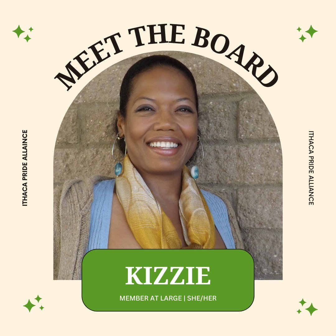 Get to know the board of IPA! Kizzie is a Member at Large on the IPA board, supporting the organization through networking and community outreach.

Want to learn how you can get involved? Check out volunteer opportunities here: https://www.ithacaprid