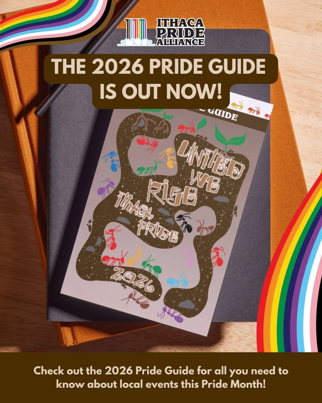 It's officially Pride Month! 🏳️&zwj;🌈🏳️&zwj;⚧️🏳️&zwj;🌈🏳️&zwj;⚧️🏳️&zwj;🌈🏳️&zwj;⚧️

We've got the must-have guide for everything you need to know about local events in and around Ithaca this Pride Month.

Check out our online version (link in 