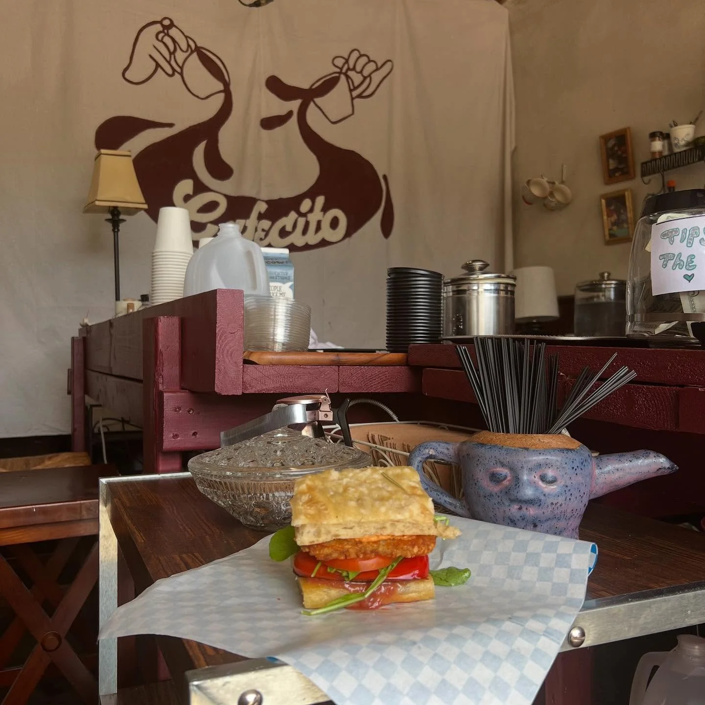 Thanks to everyone who supported our first Sunday Sammies at our favorite garage cafe @cafecitohouse_ ;)

That was our first takeaway service and we had 33 orders in the first 30 minutes. We are #learning!! 

Get first dibs on our future events and p