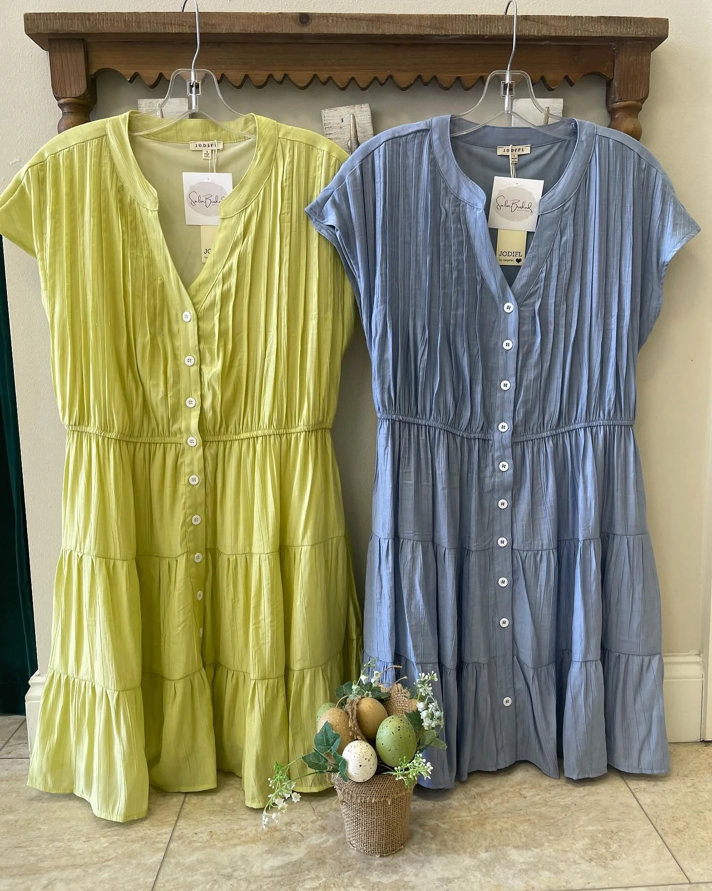 Let&rsquo;s get ready for Easter!! Shop with us today til 6pm 🛍️🐣💐☀️ dress $45