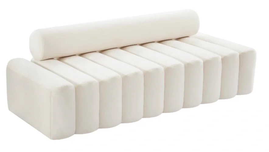 Marshmallow Sofa White Colorado Furniture Rental
