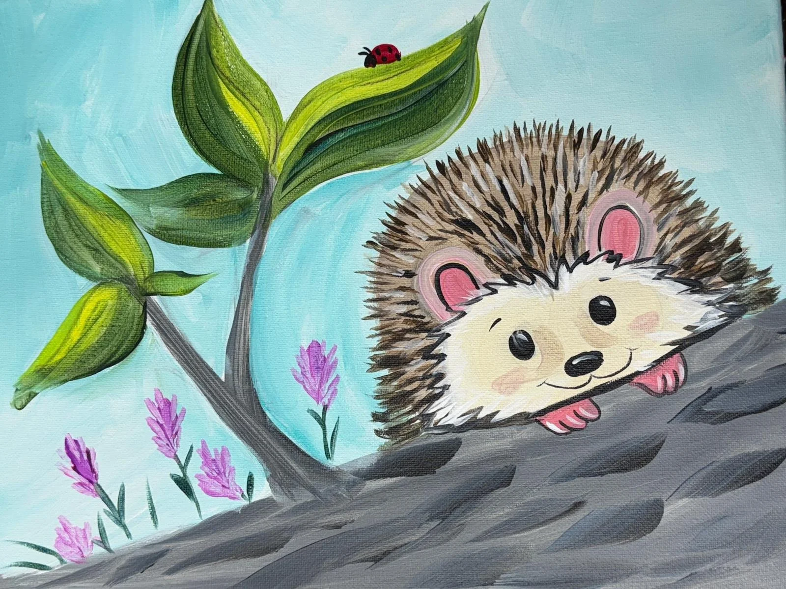 Happy Hedgie