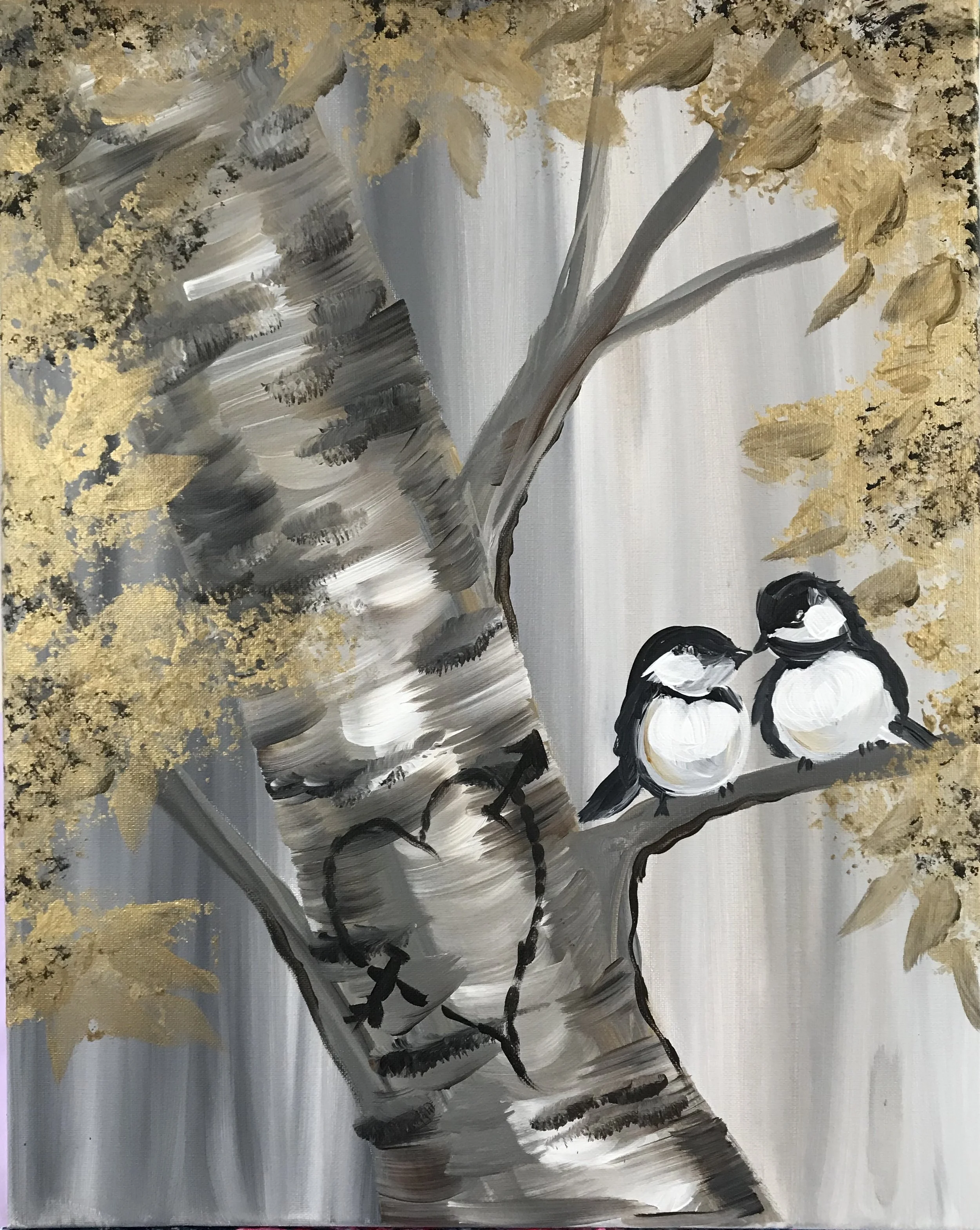 Chickadees In Love