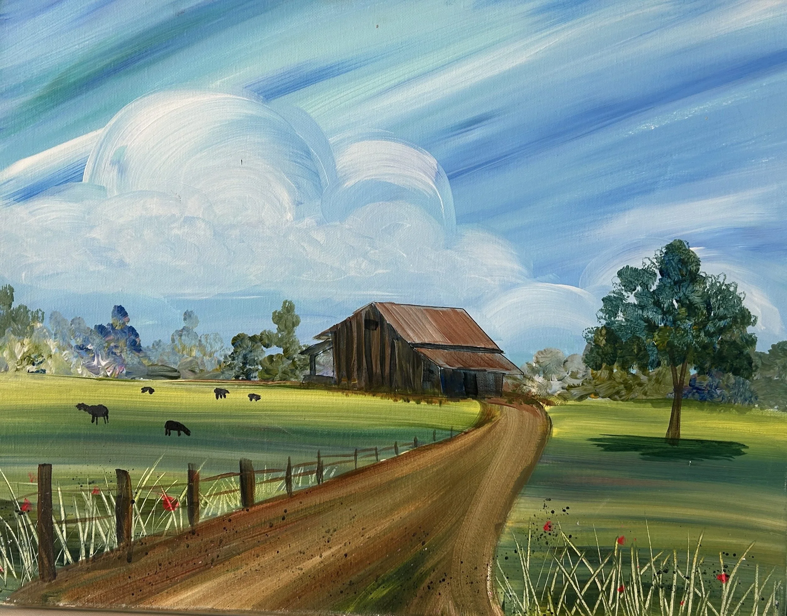 Barn Landscape