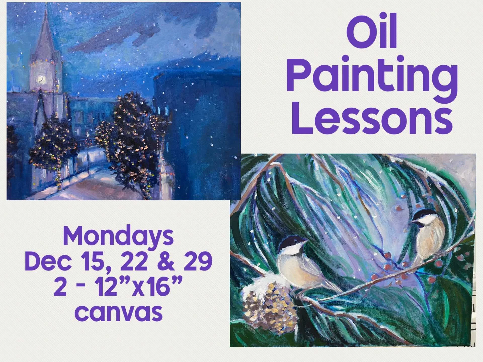 Oil Lessons with Dennis Snell