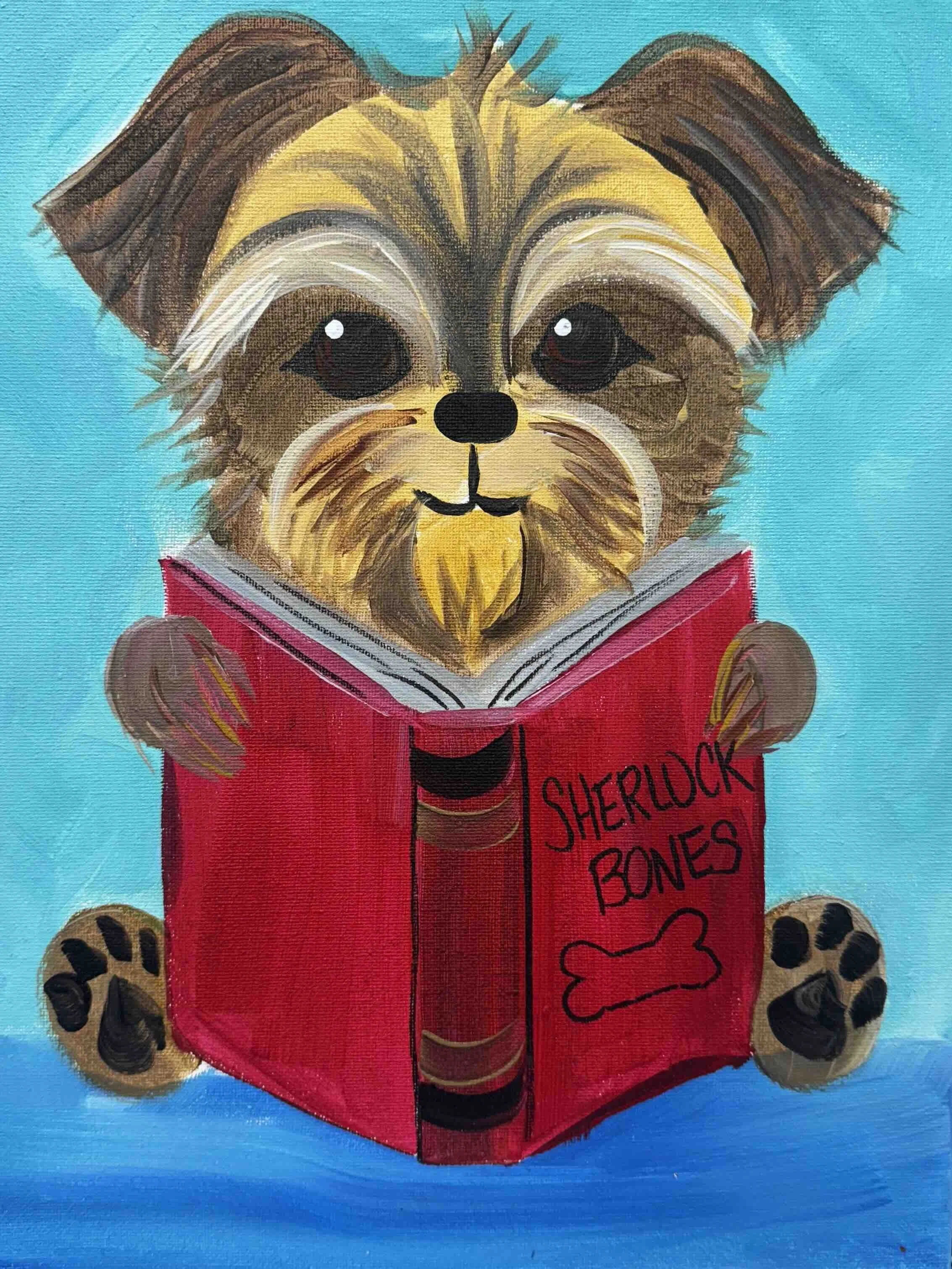 Reading Puppy