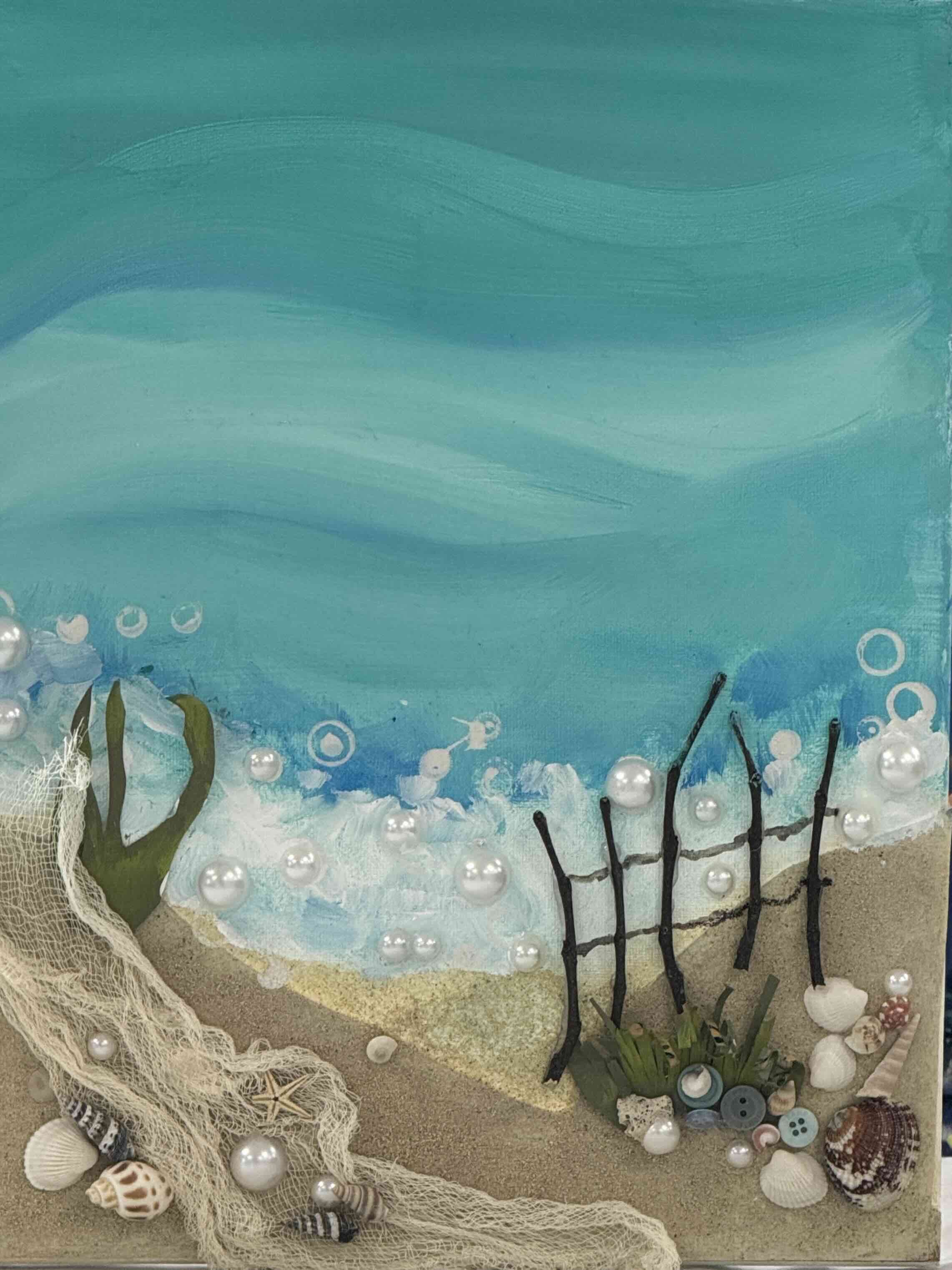 Mixed Media Beach 1