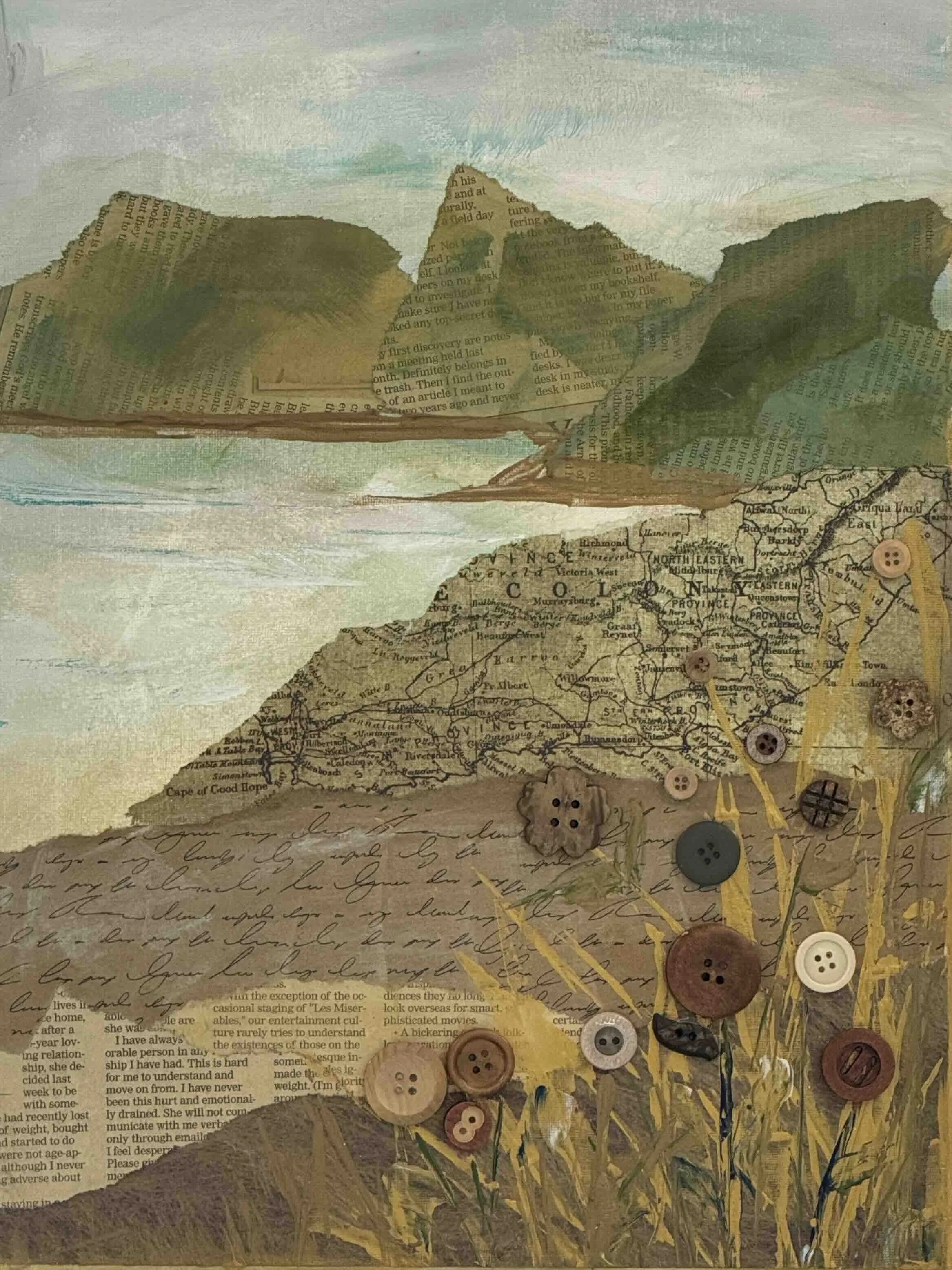 Mixed Media Landascape 1