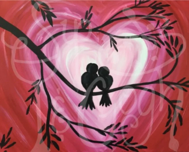 16x20 Love Birds Adult $30