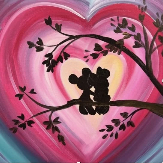 16x20 Micky&amp;Minnie Adult $30