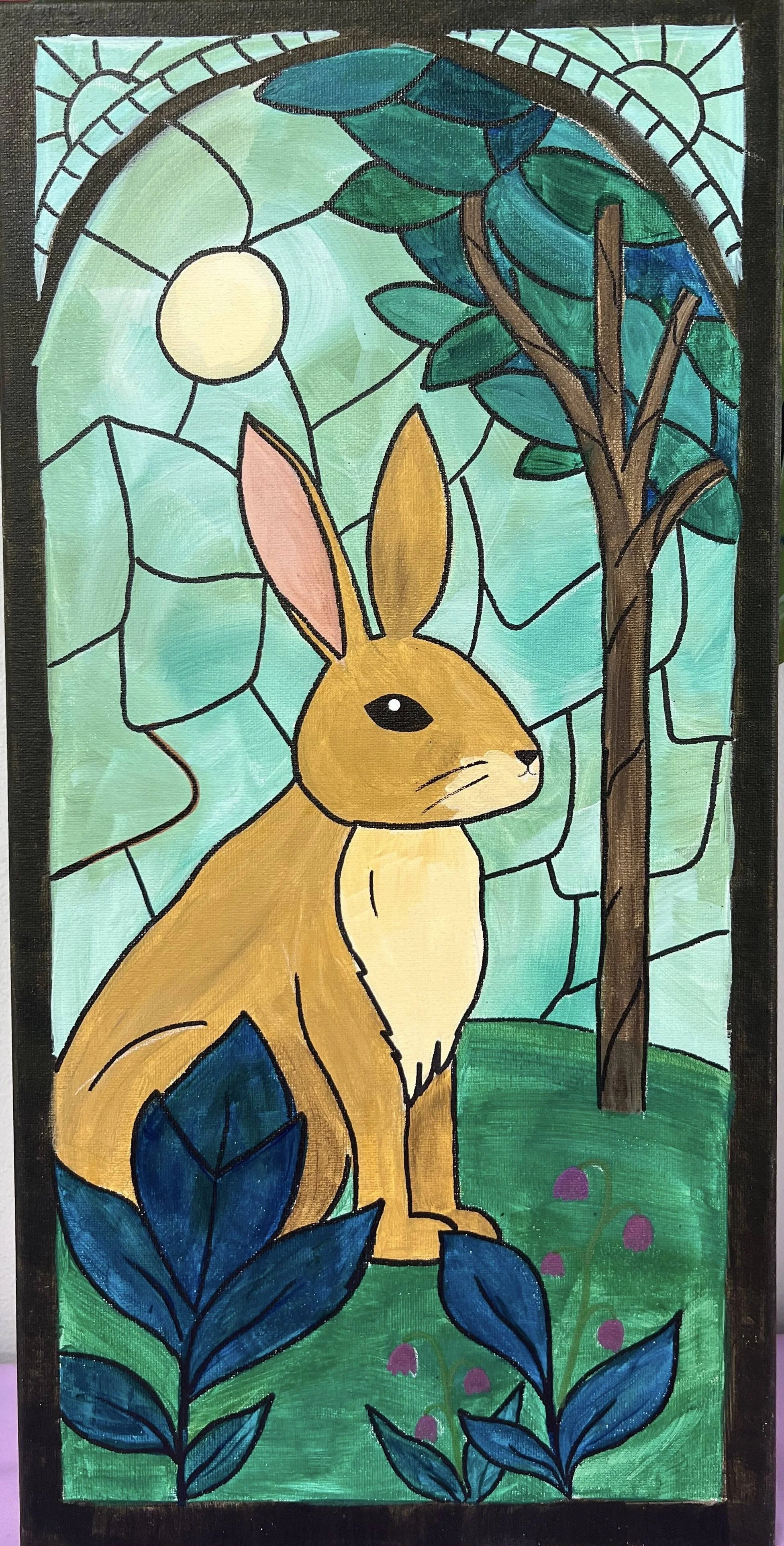 Spring Behind The Glass