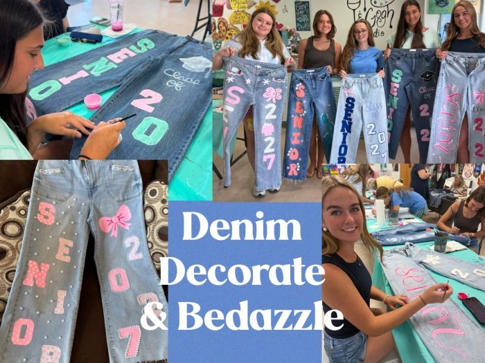 Denim Decorate & Bedazzle