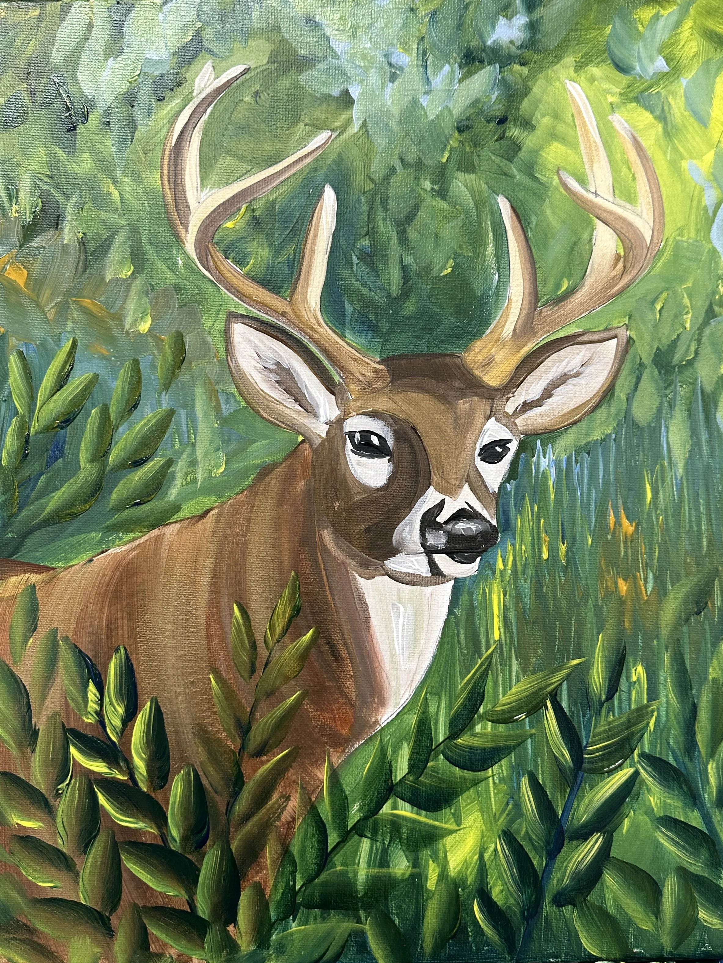 Deer In The Bush