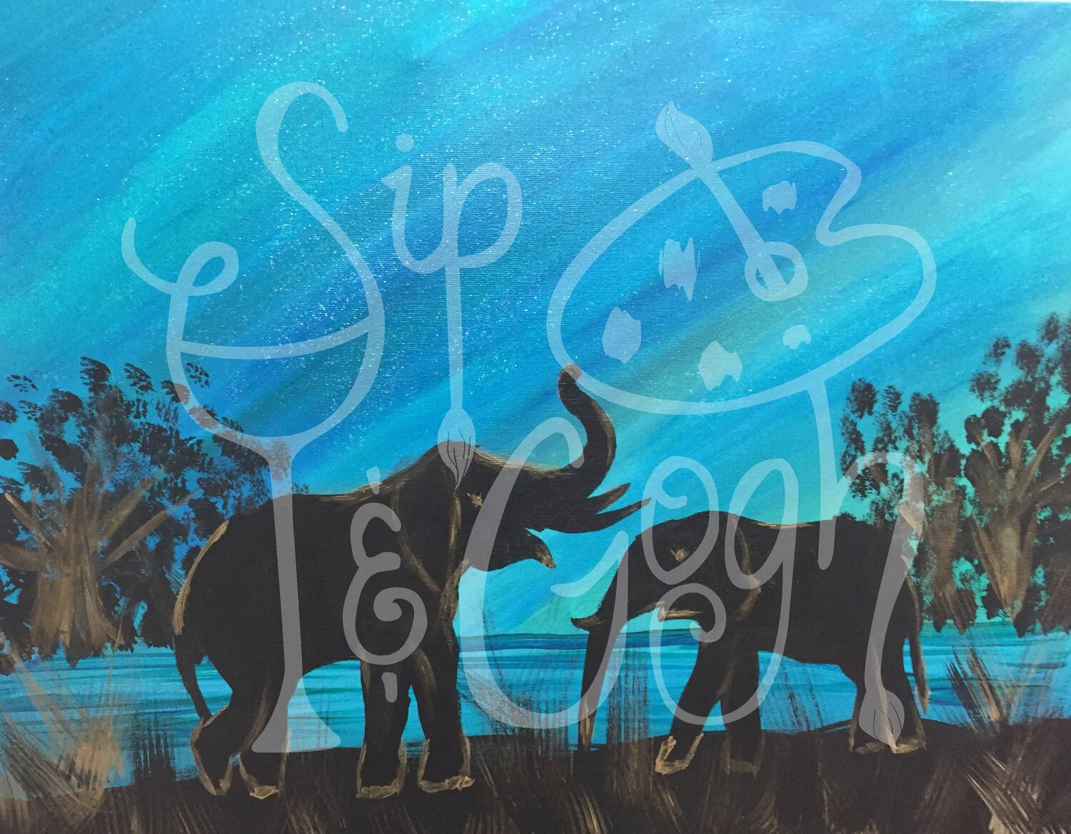 Elephant Silhouette