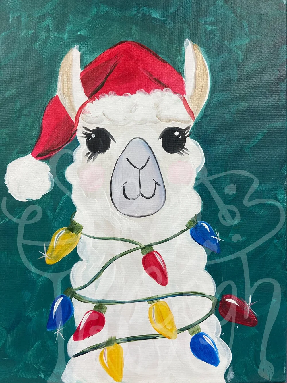 Christmas Llama