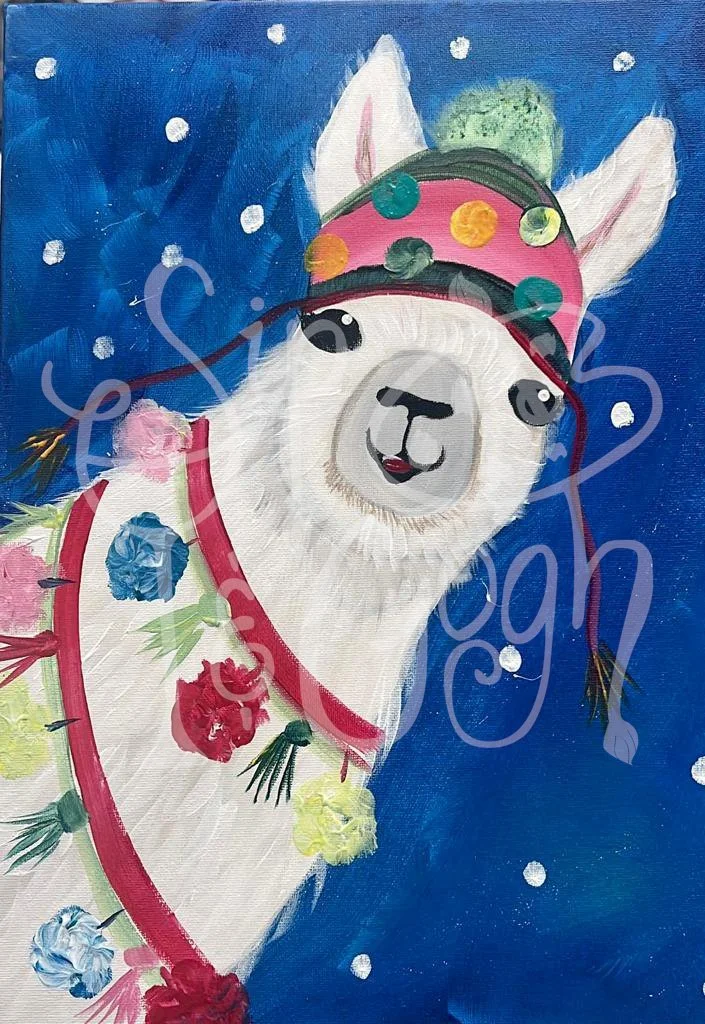 Christmas Llama