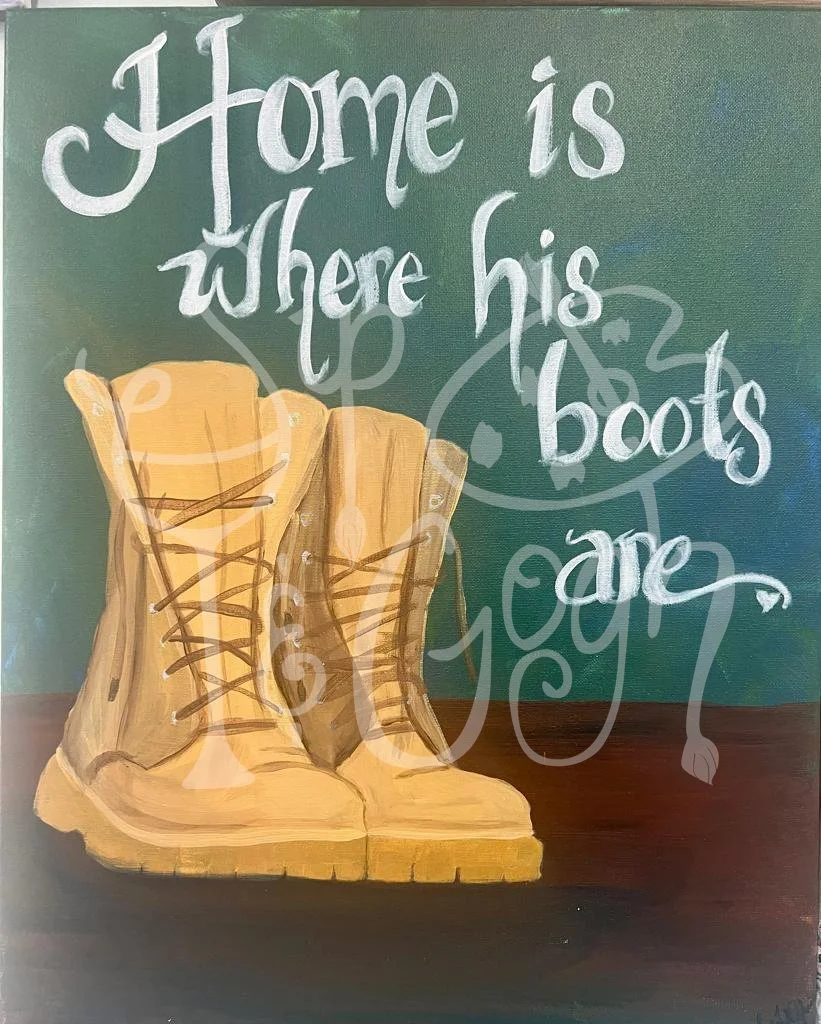 Home is Where His Boots Are