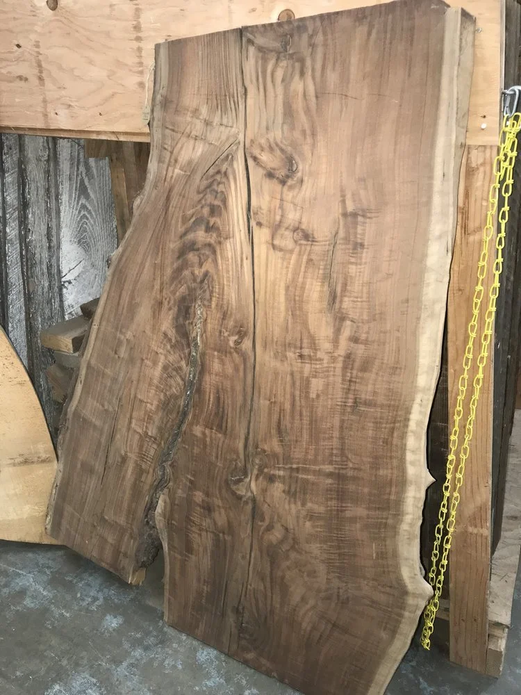 Walnut Live Edge Slab 