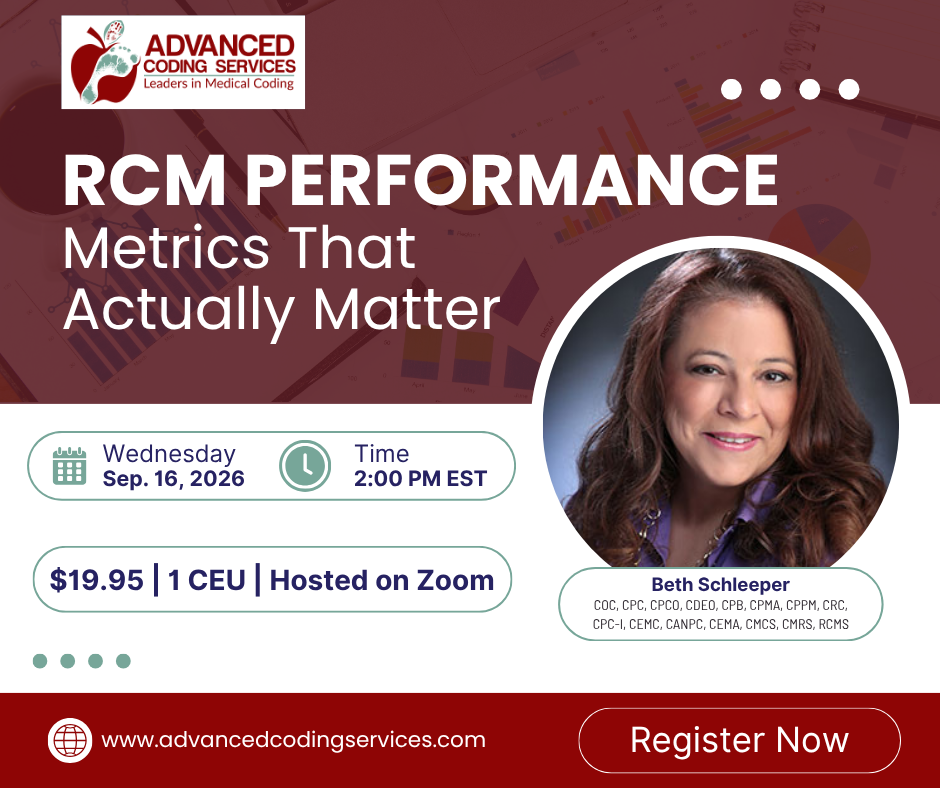 RCM Performance: Metrics That Actually Matter