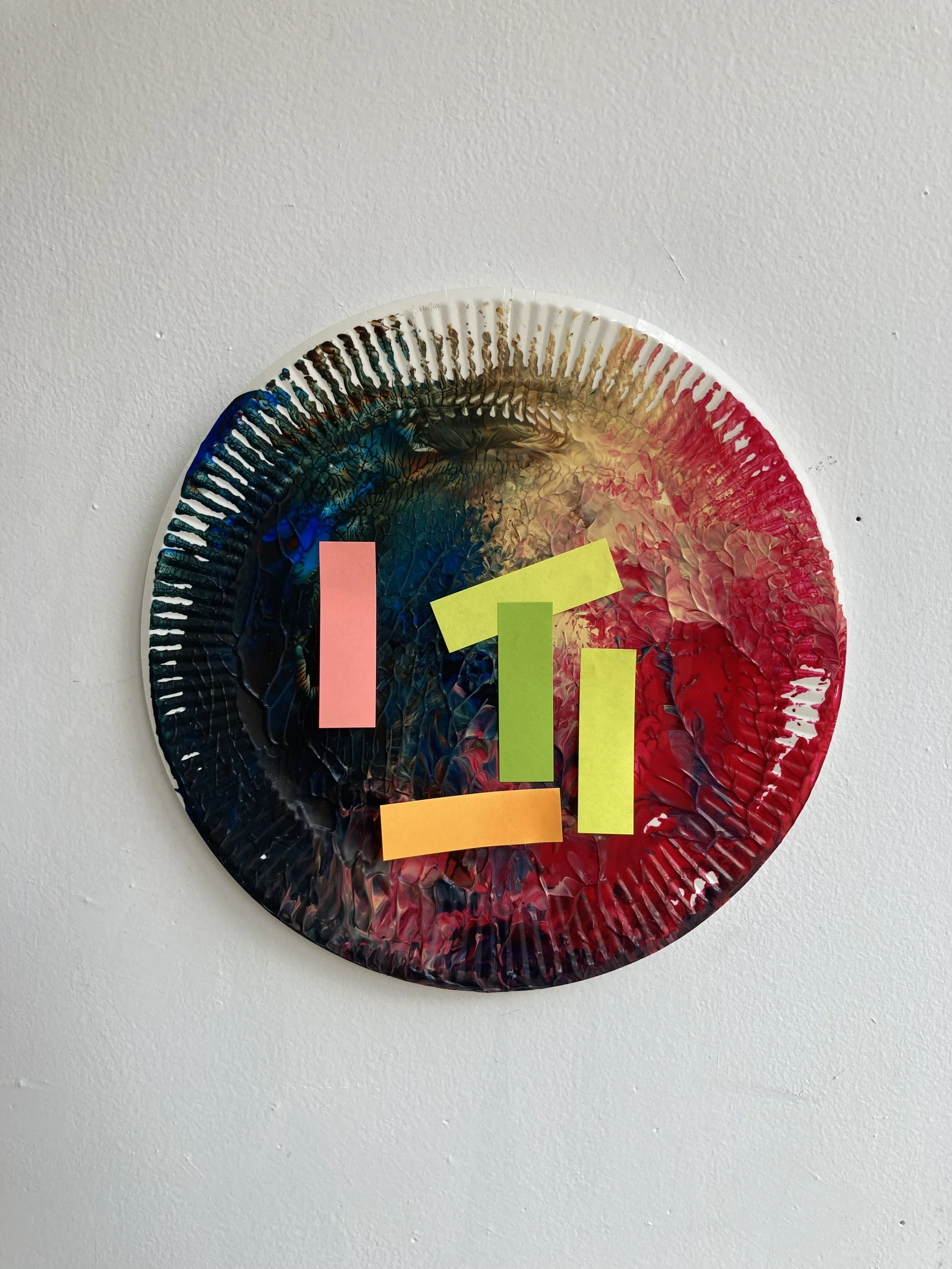 Title: Spin Me Round.  Medium: Mixed Media. Size: 13cm x 9cm.