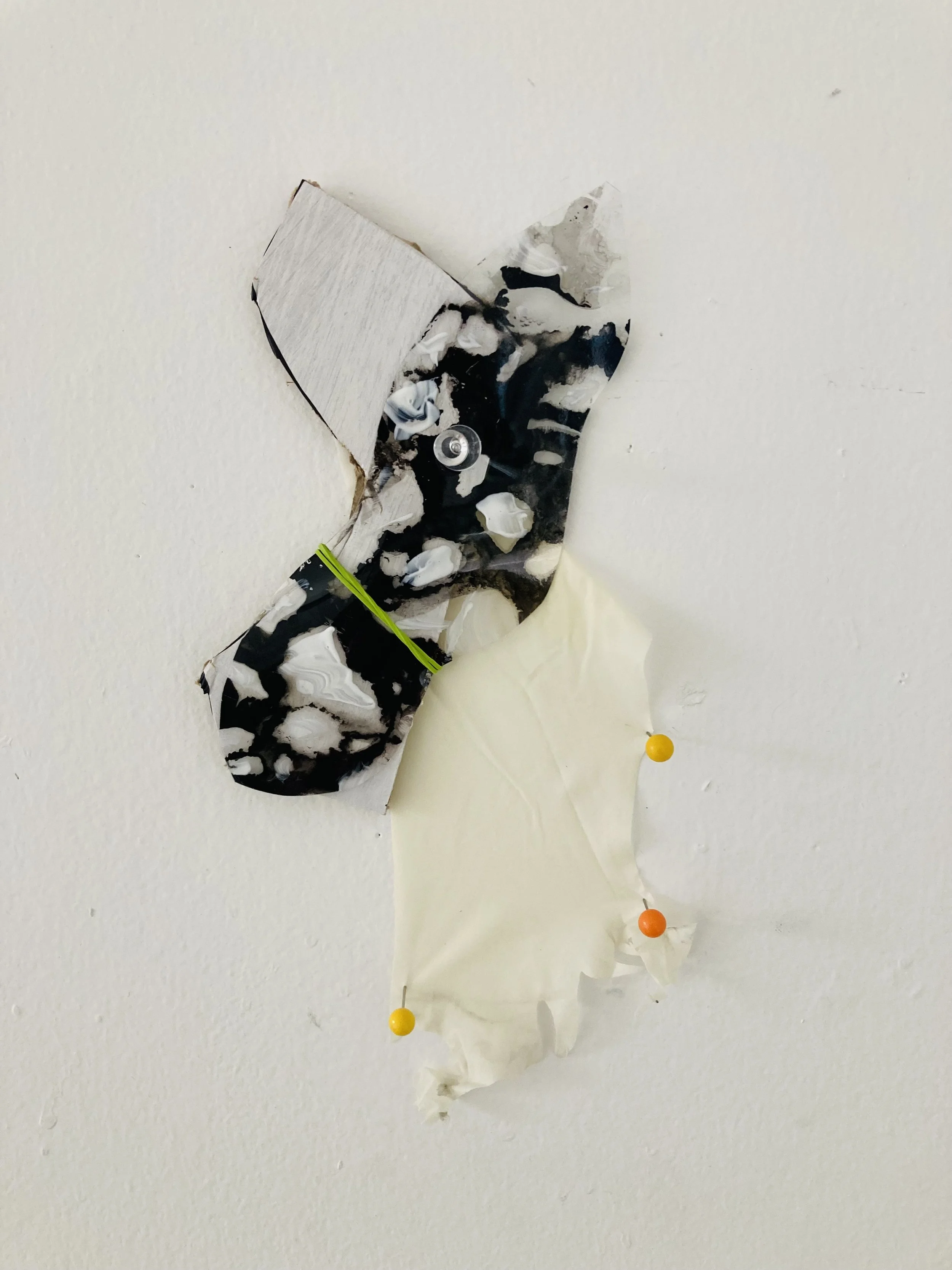 Title: Untitled.  Medium: Mixed Media. Size: 8cm x 5cm.