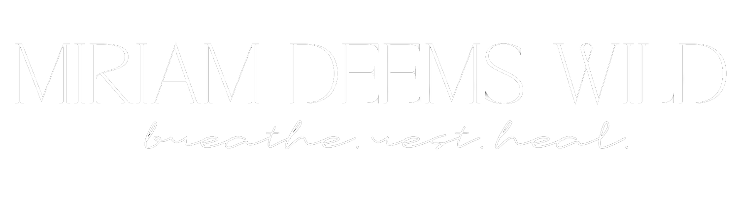 Miriam Deems : Breathe Rest Heal