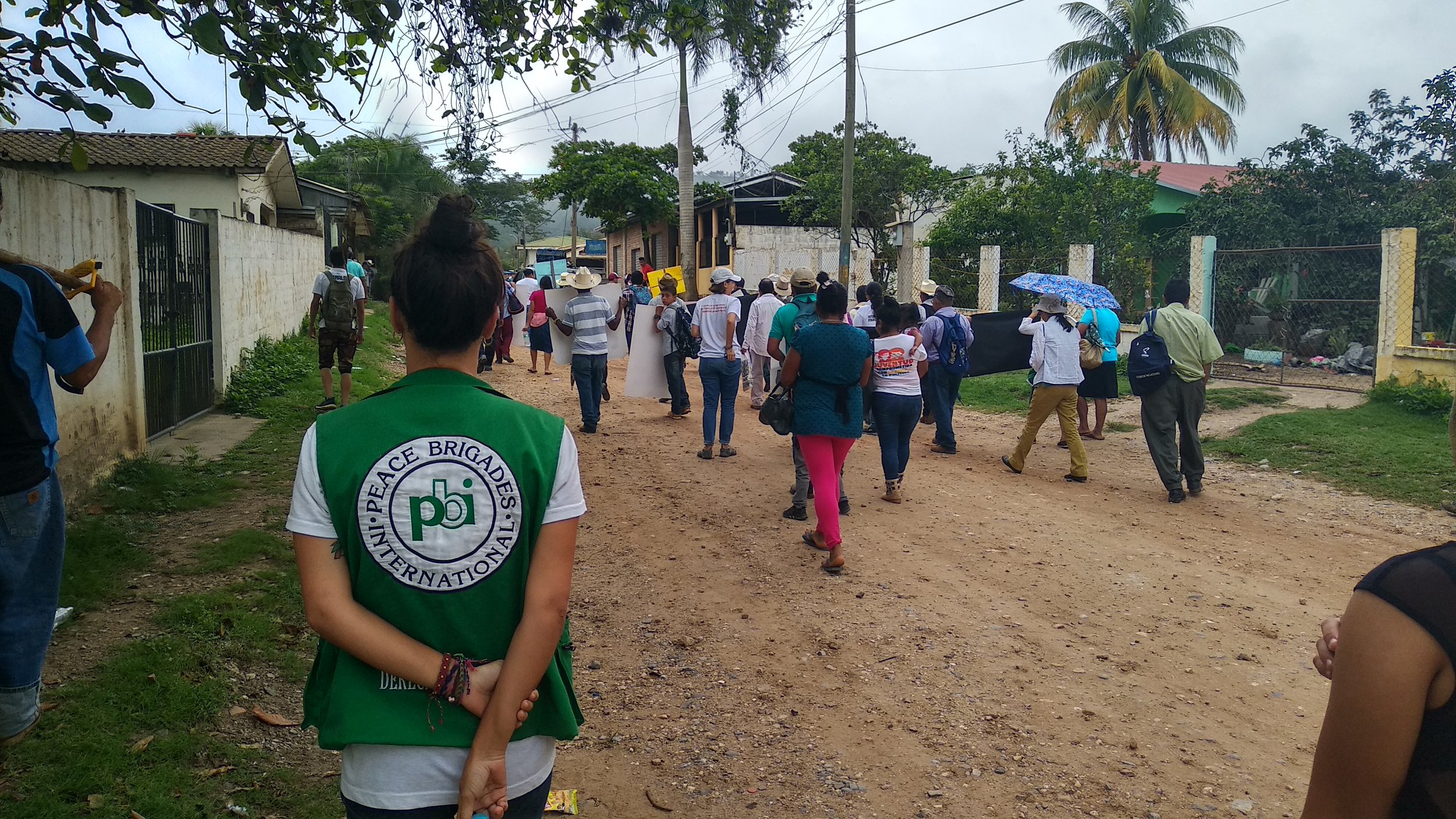 Peace Brigade International in Honduras