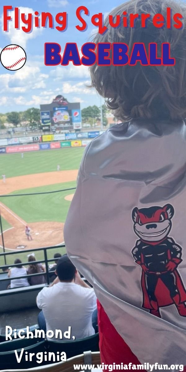 Richmond Virginia's Flying Squirrels Baseball - Family Outing Fun