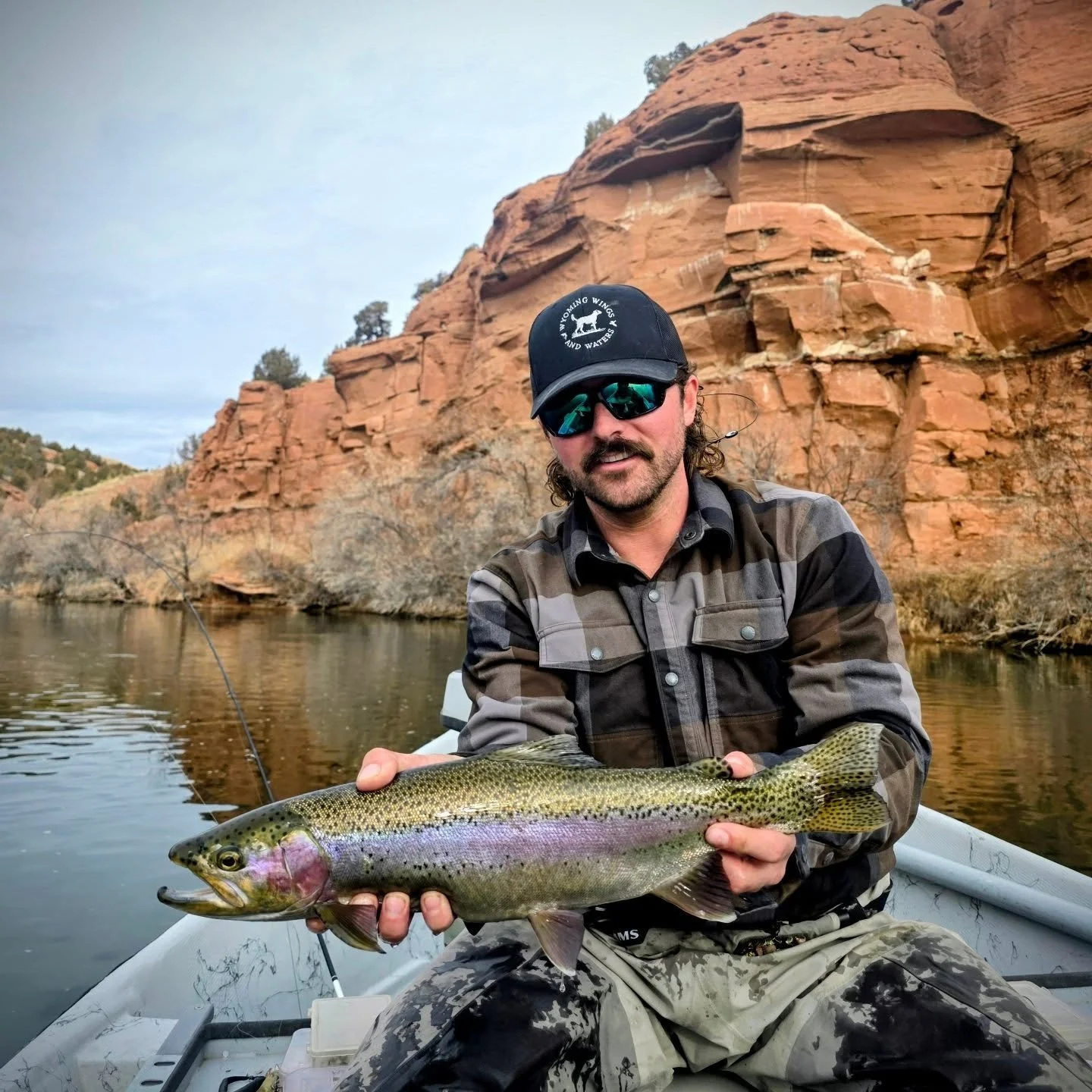 Sunny and 55 in January with some nice quality fish. Our calendar is pretty open for anyone that wants to join in on the fun! 🌞🎣