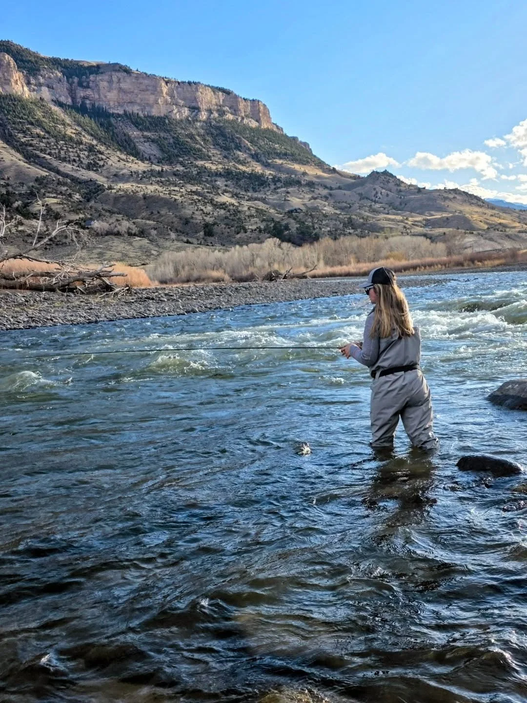 Find me where the line meets the current. 
.
.
.
#flyfishing #trout #orvis