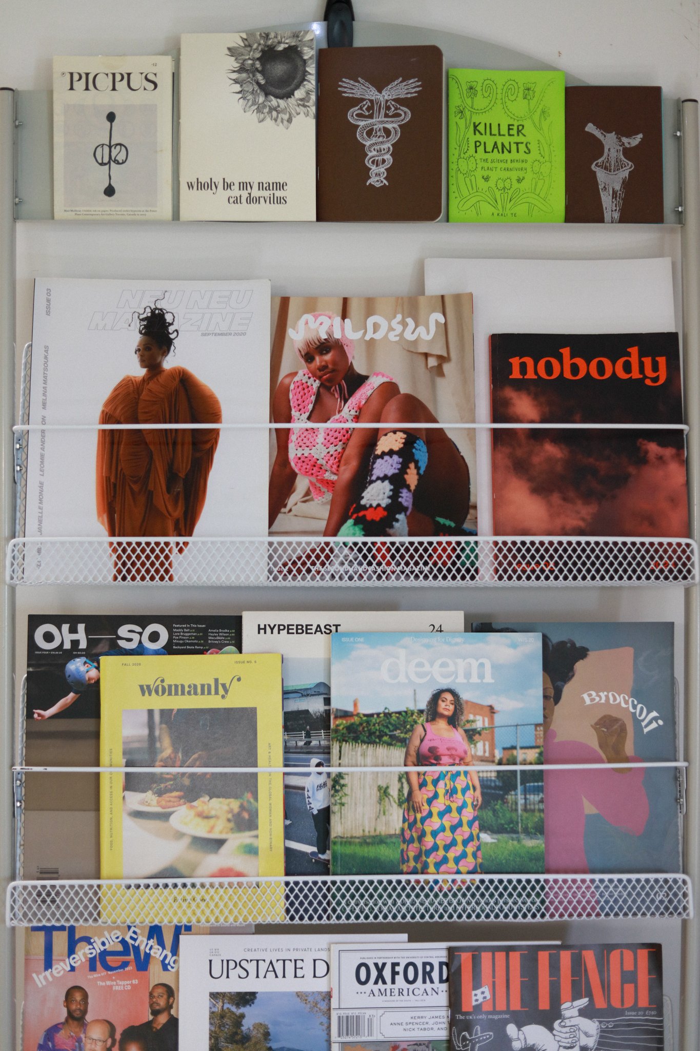 Room for Reading_magazines on wire rack.jpg