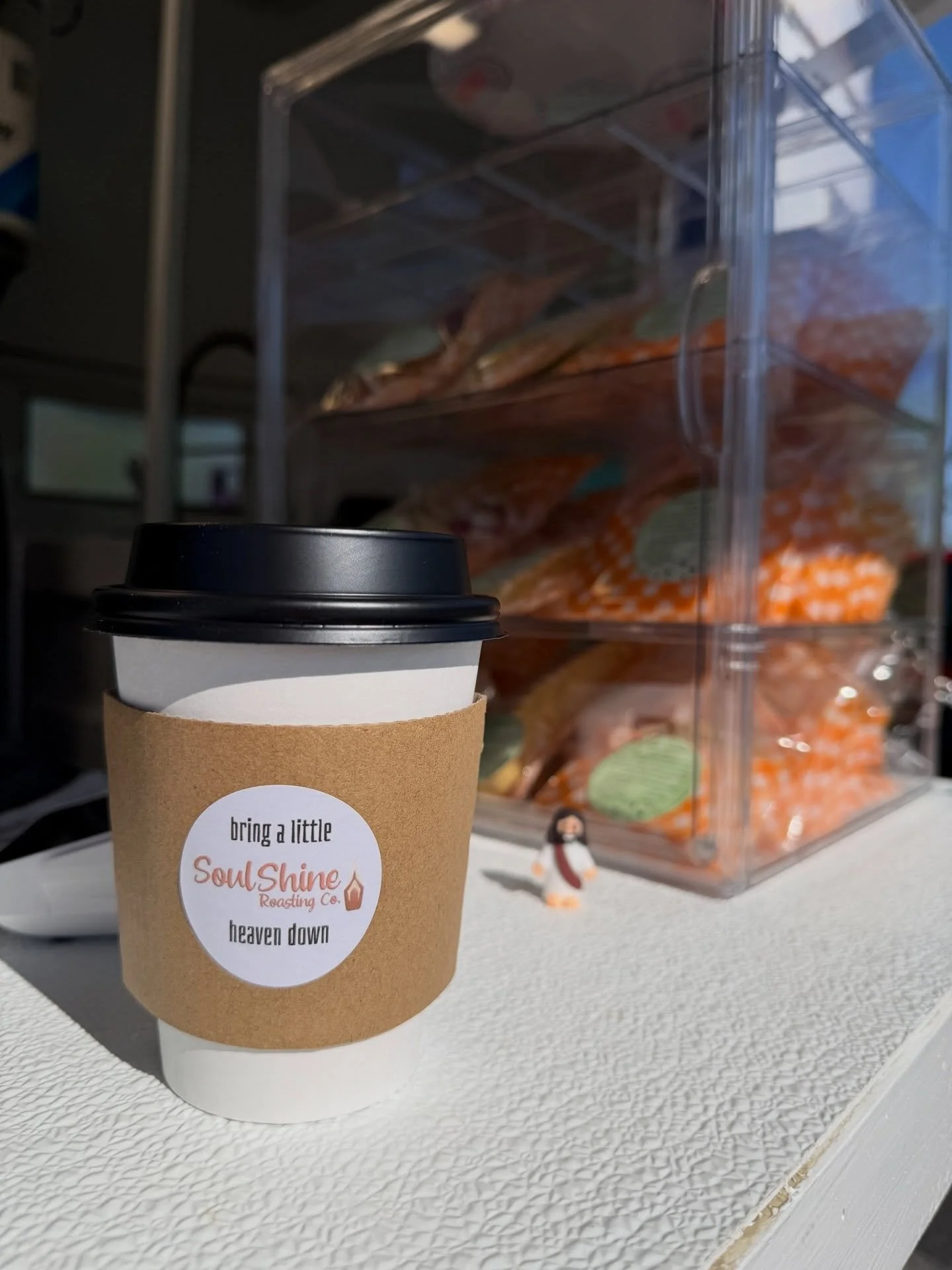 Coffee &amp; pastries outside Expressions by Tanya today ☕

stop by, support a small business, and grab something delicious to start your day right 🤍

#smallbusiness #coffee #centralpa #dillsburg