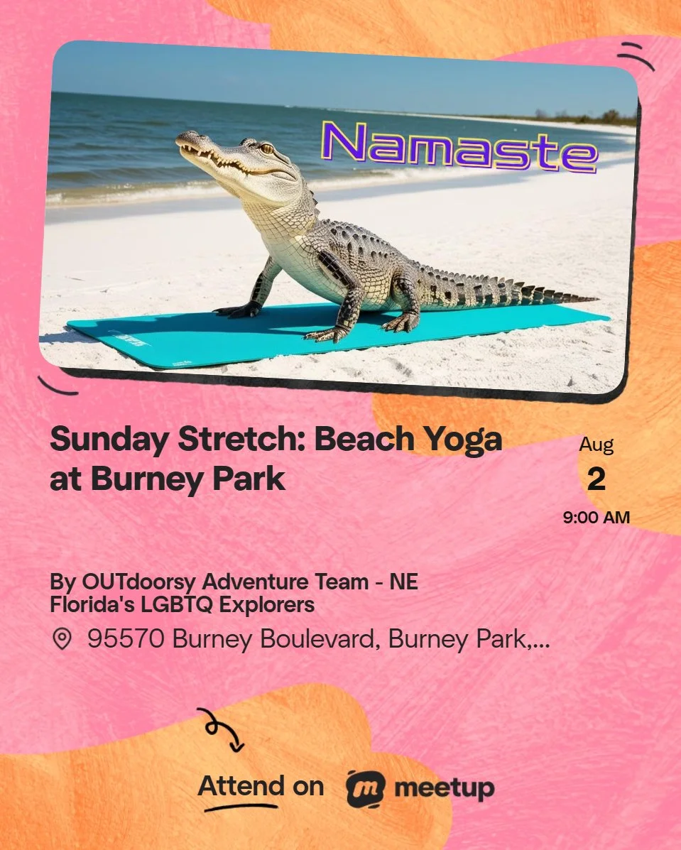 Sunday Stretch: Beach Yoga at Burney Park