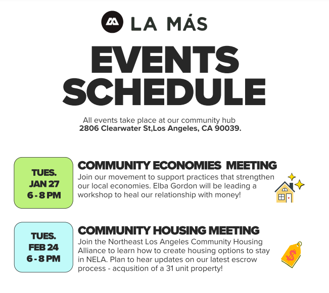 LA Más Community Economies Meeting