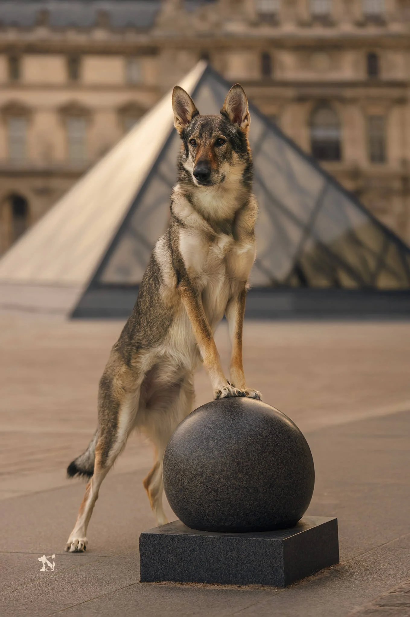 Elisa Garcia Photography - chien loup Louvre Elisa Garcia Photography.jpg