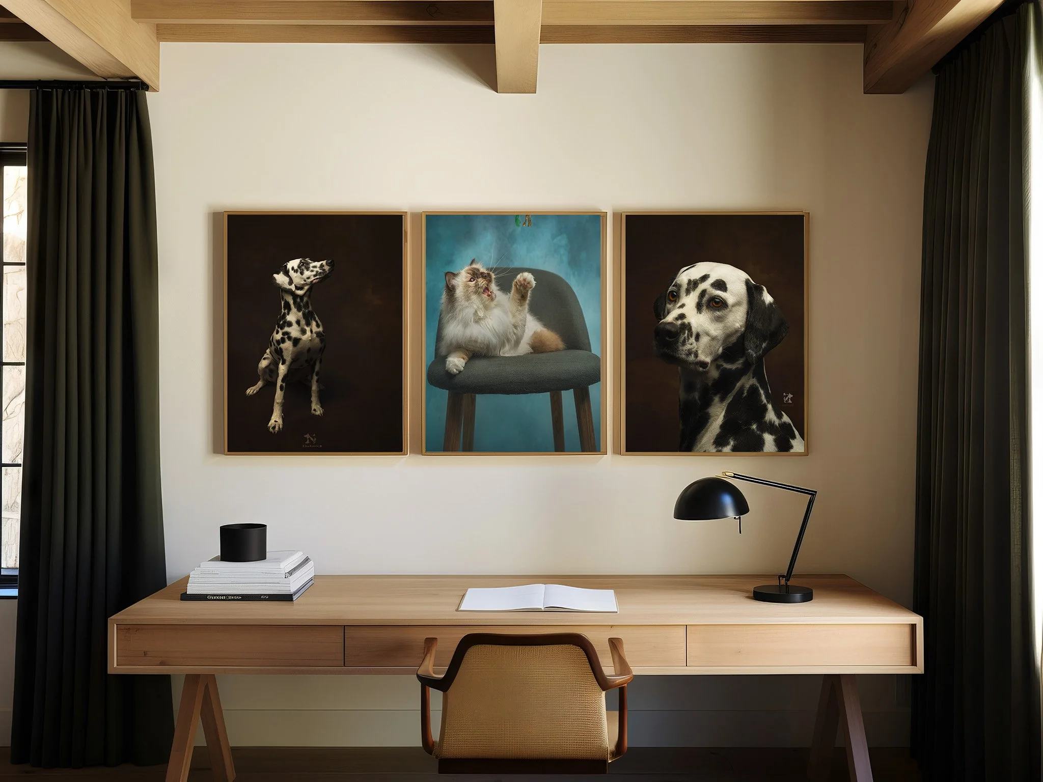 Elisa Garcia Photography - Tableaux séance studio aux Yvelines etn en Ile-de-France pour vos animaux de compagnie